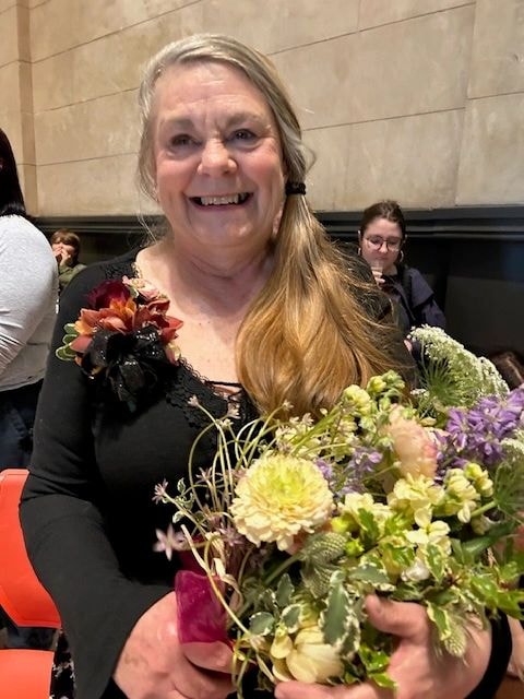 Art in Bloom 2nd Place Winner Vickie Wallen