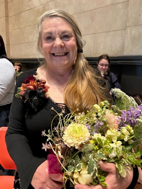 Floral arrangement award winner